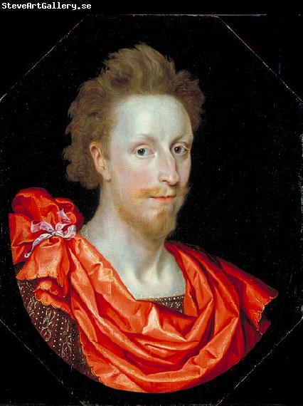 Marcus Gheeraerts Portrait of a Man in Classical Dress, possibly Philip Herbert, 4th Earl of Pembroke
